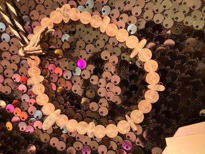 Rose Quartz Handmade Bracelet
