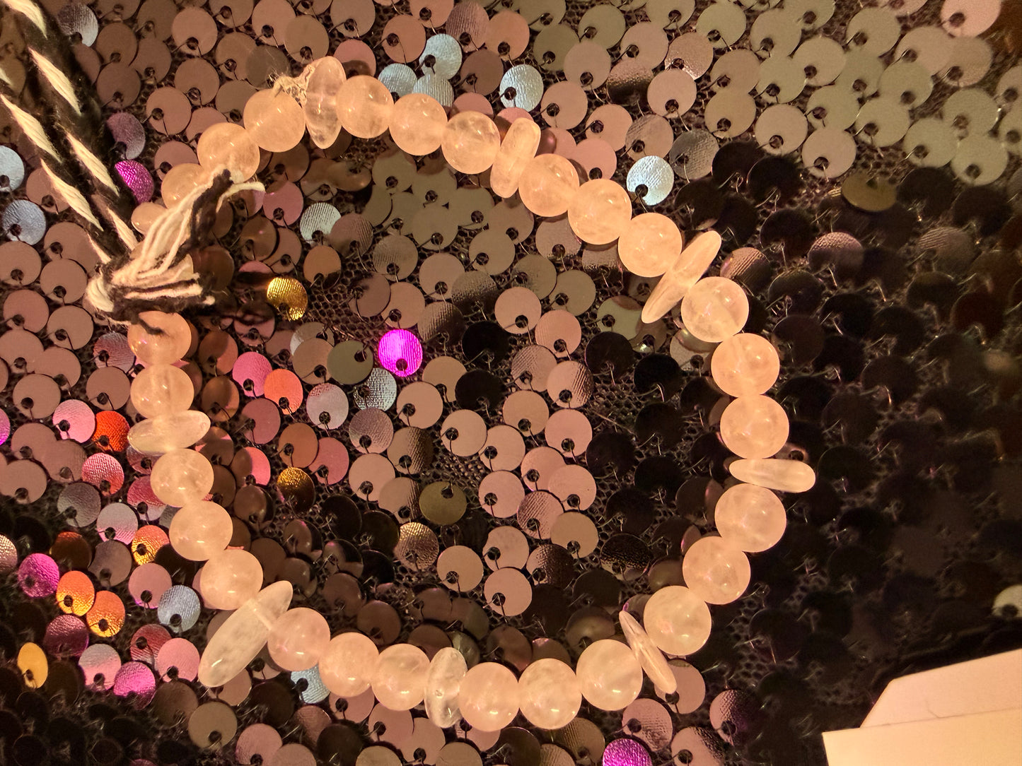 Rose Quartz Handmade Bracelet