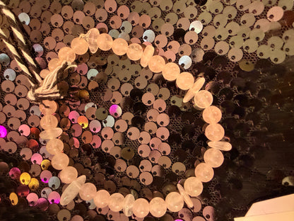 Rose Quartz Handmade Bracelet