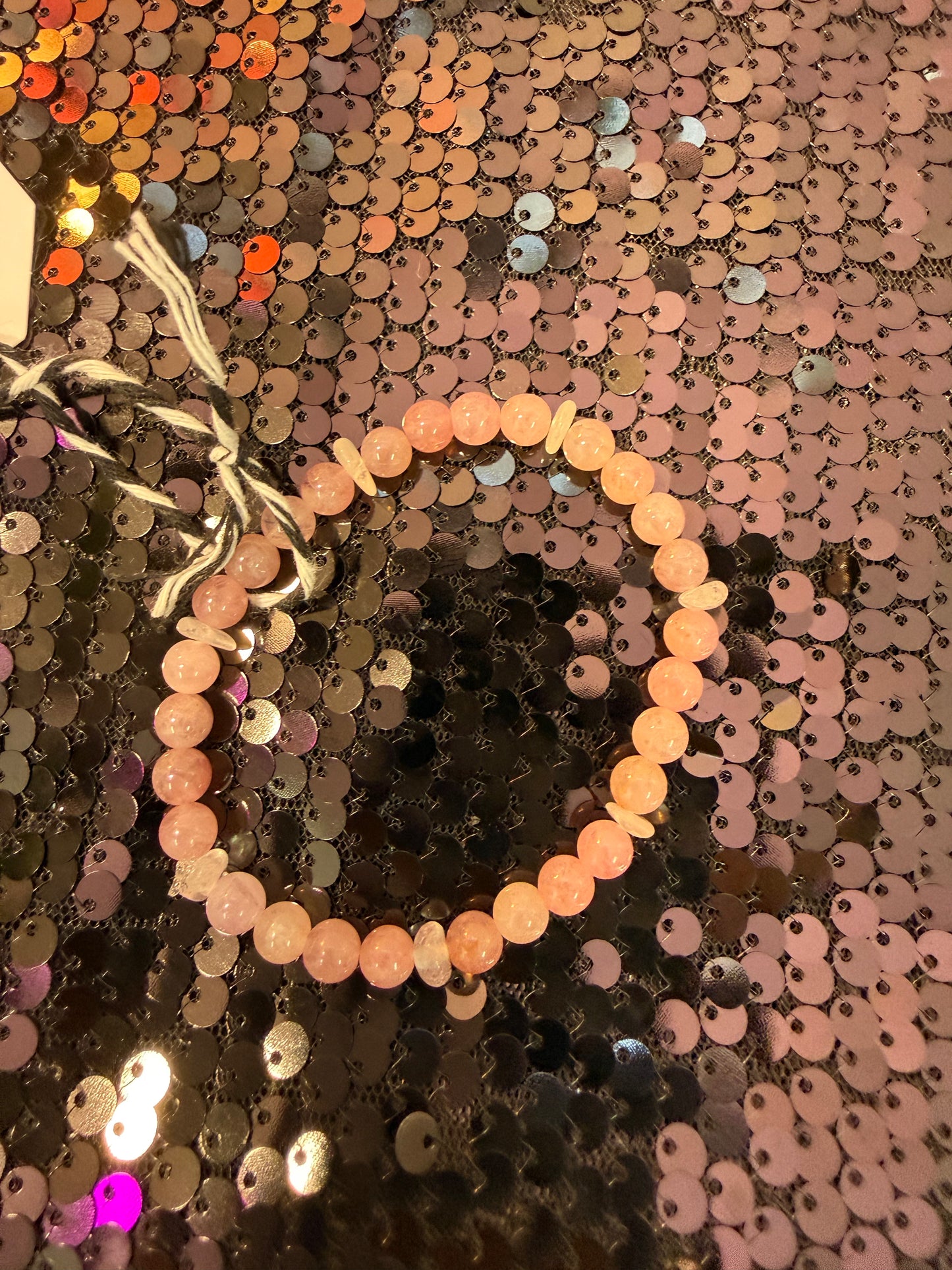 Rose Quartz Handmade Bracelet