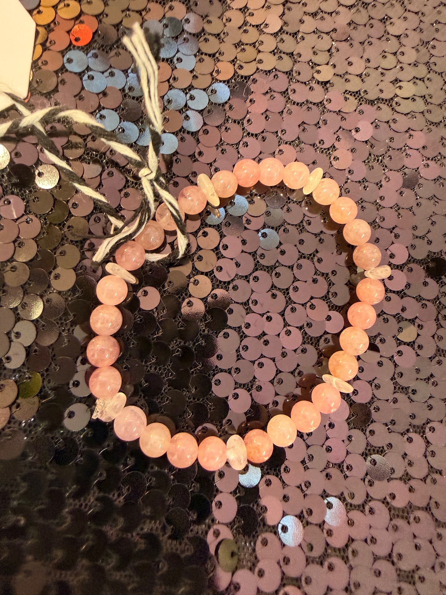 Rose Quartz Handmade Bracelet