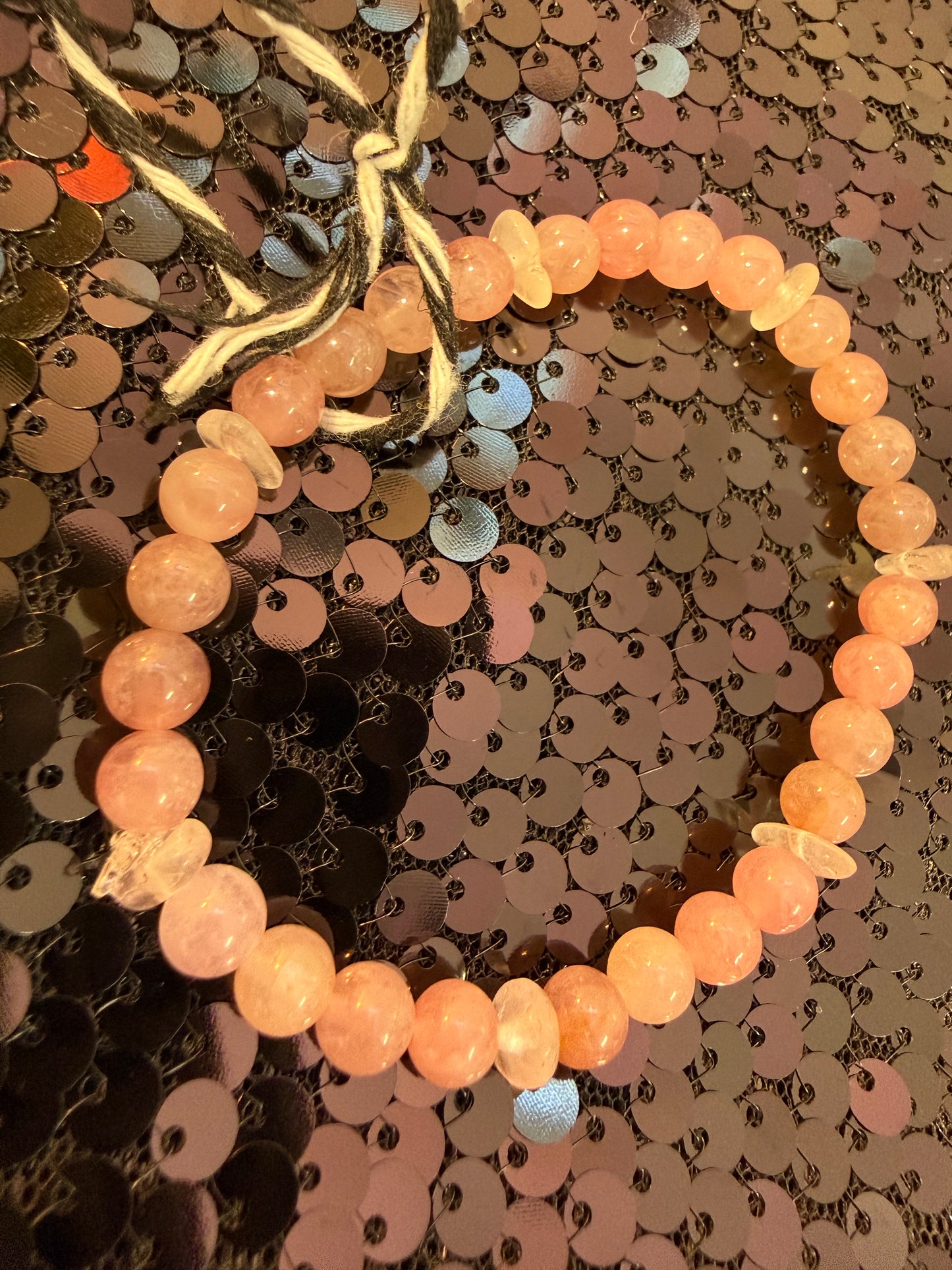 Rose Quartz Handmade Bracelet