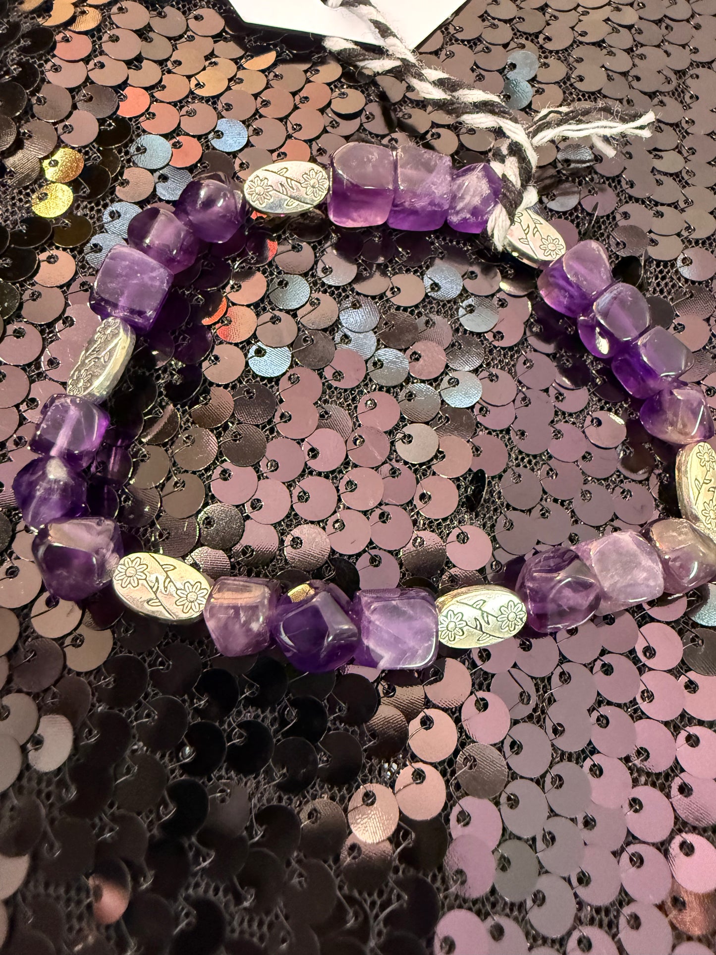 Amethyst Grade A Handmade Bracelet