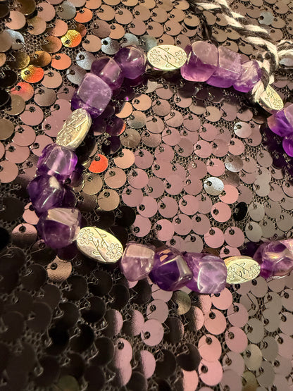 Amethyst Grade A Handmade Bracelet