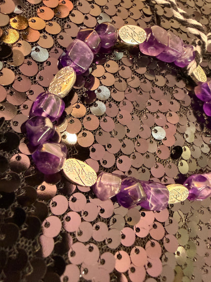Amethyst Grade A Handmade Bracelet