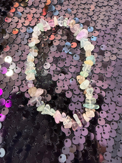 Multicolor Flourite Handmade Bracelet