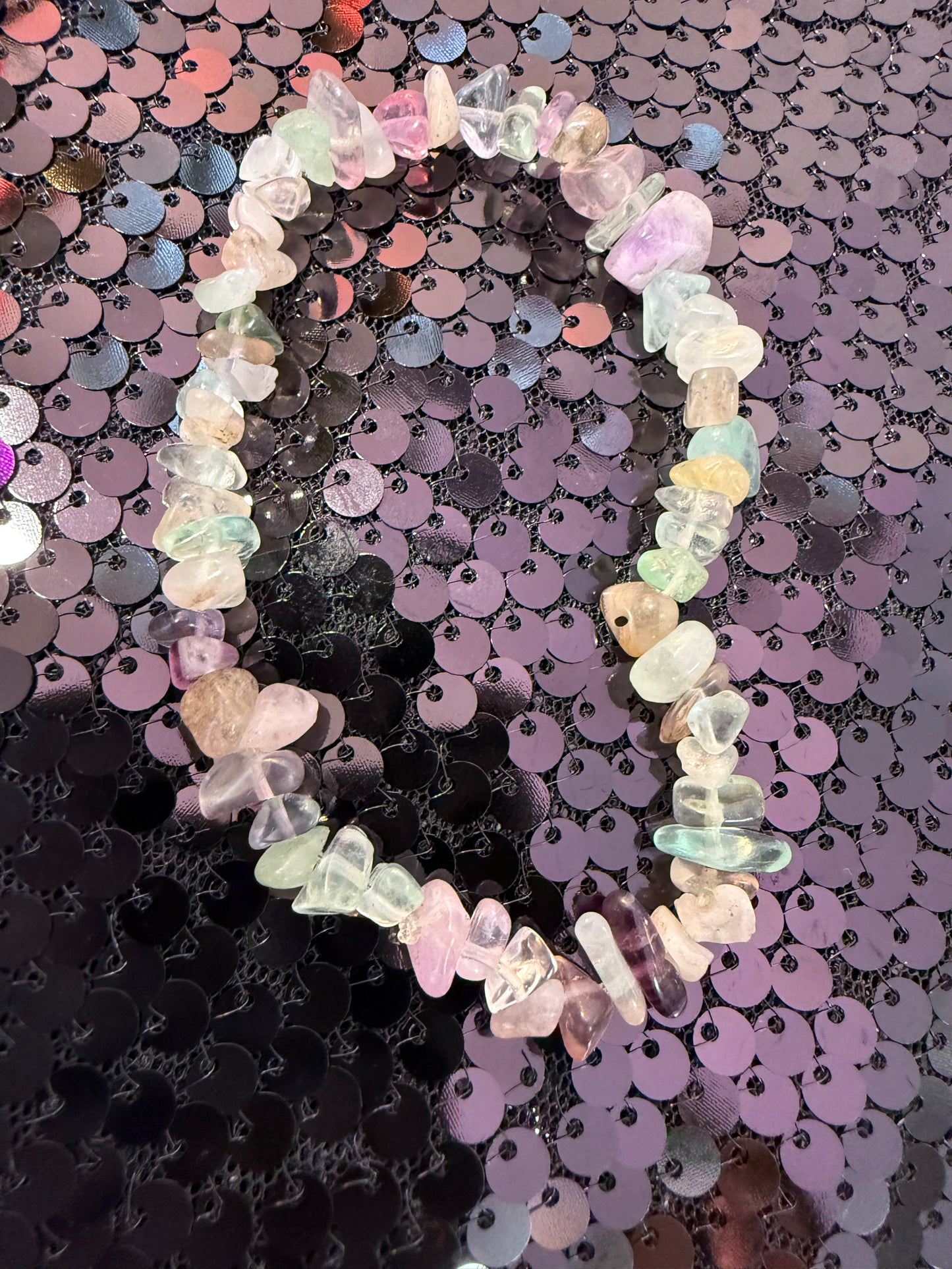 Multicolor Flourite Handmade Bracelet