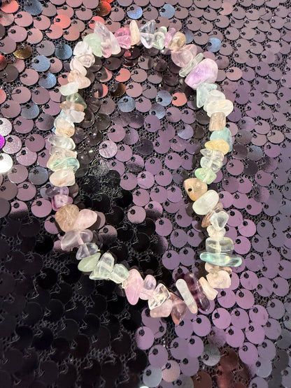 Multicolor Flourite Handmade Bracelet
