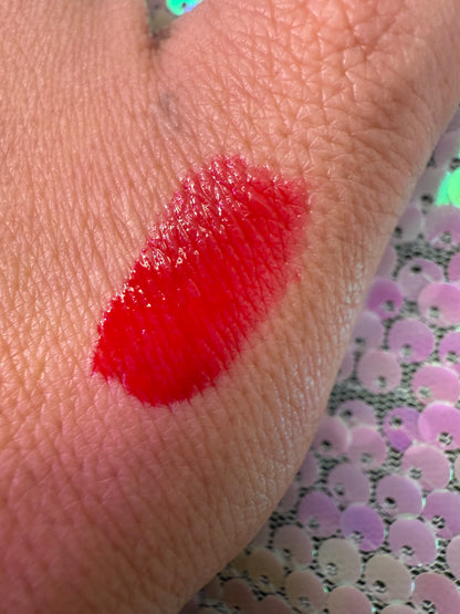 Brilliant cherry lip gloss