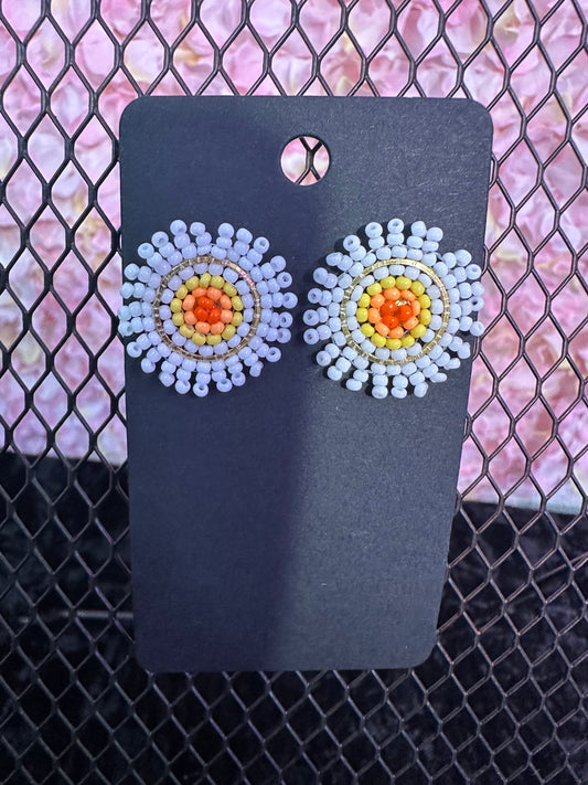 Beaded Flower summer neon collection