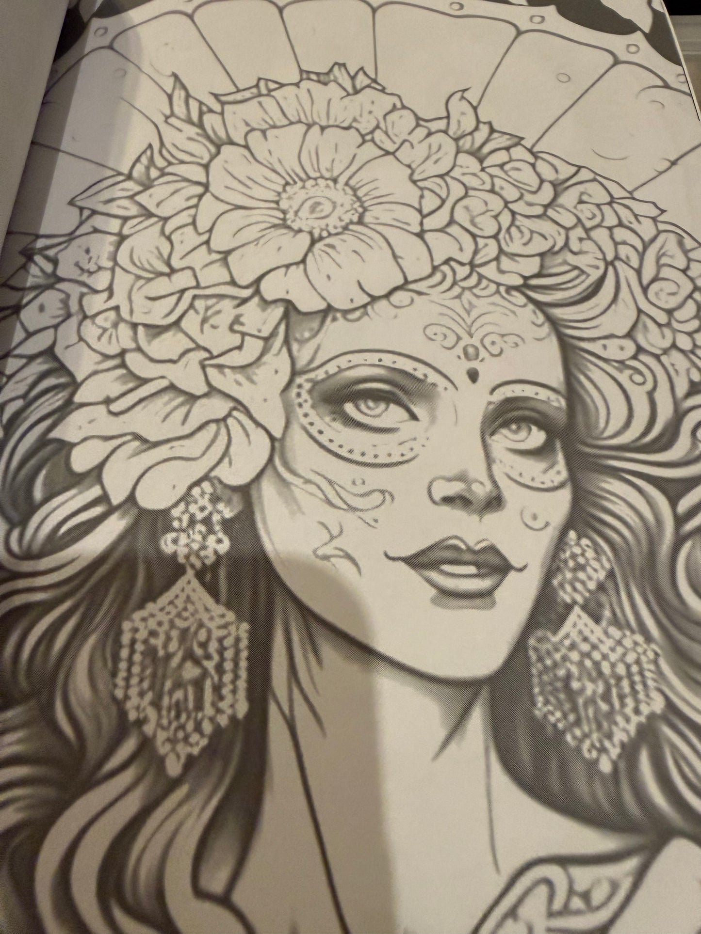 Dia de Los Muertos coloring book