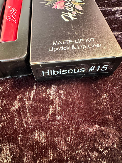 Hibiscus Matte Lip Kit
