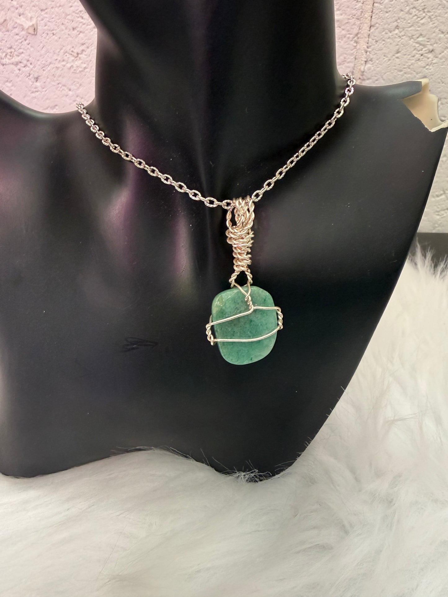 Amazonite Premium Crystal Pendant