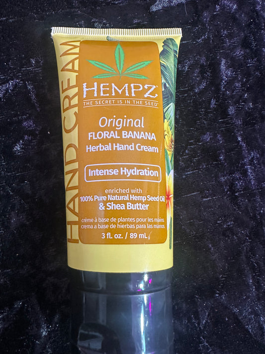 Hempz Original floral banana herbal hand cream