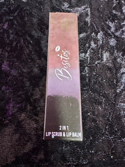 Vegan Paraben free 2 in 1 lip scrub