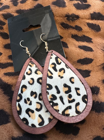Animal print beauty self care kit
