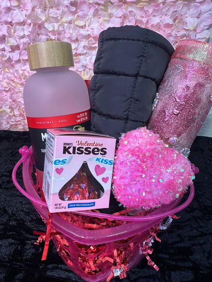 Sweet surprises Self care Valentines Basket