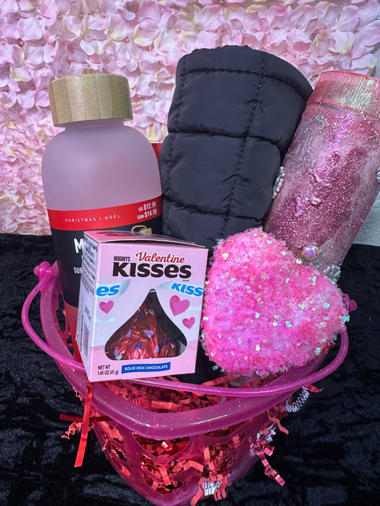 Sweet surprises Self care Valentines Basket
