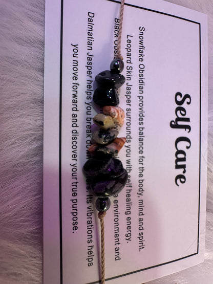 Self care bracelet plus free stocking stuffer
