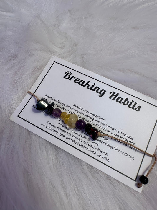 Breaking habits plus free stocking stuffer