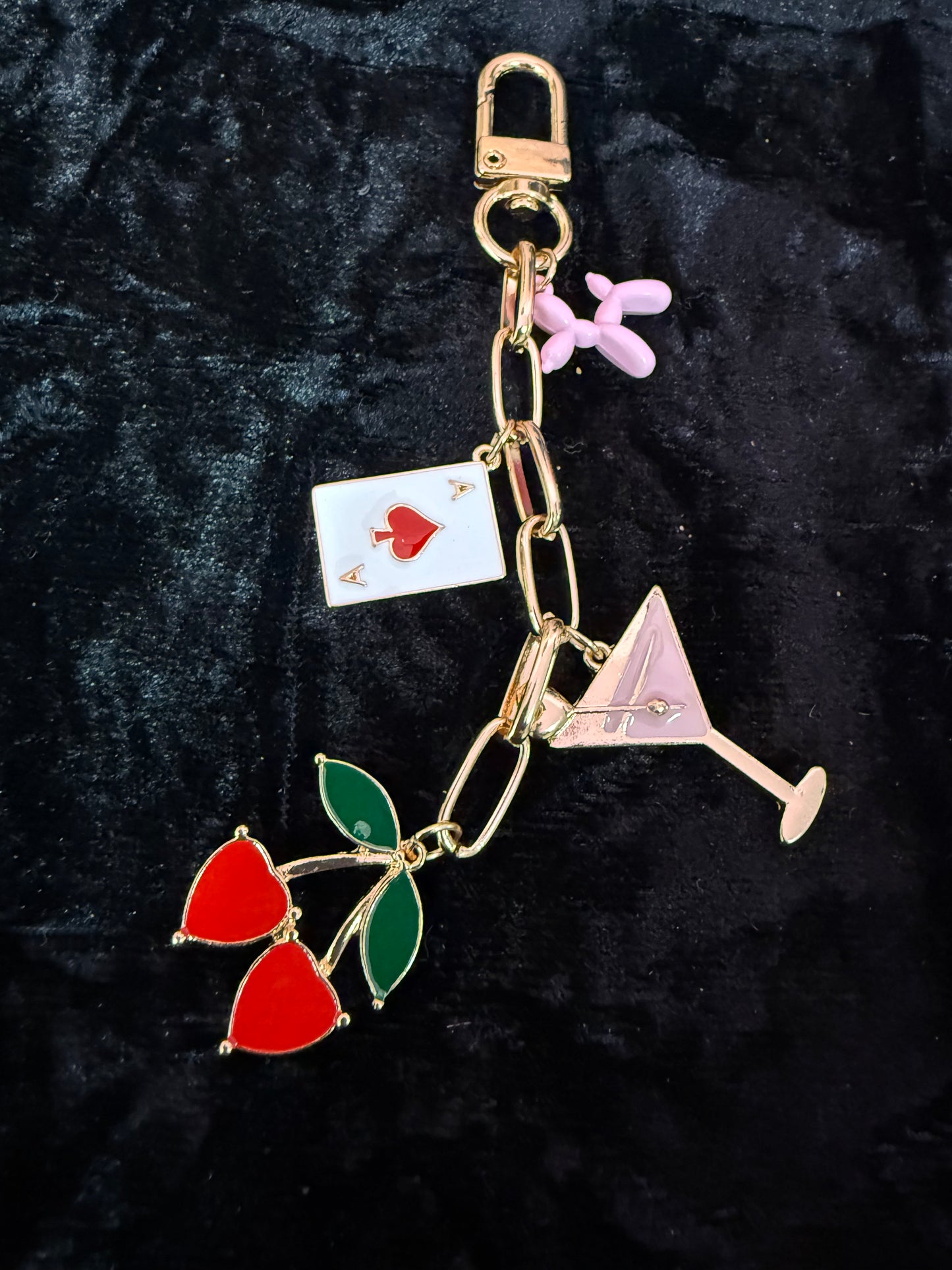 Cherry baby classic Las Vegas bag charm