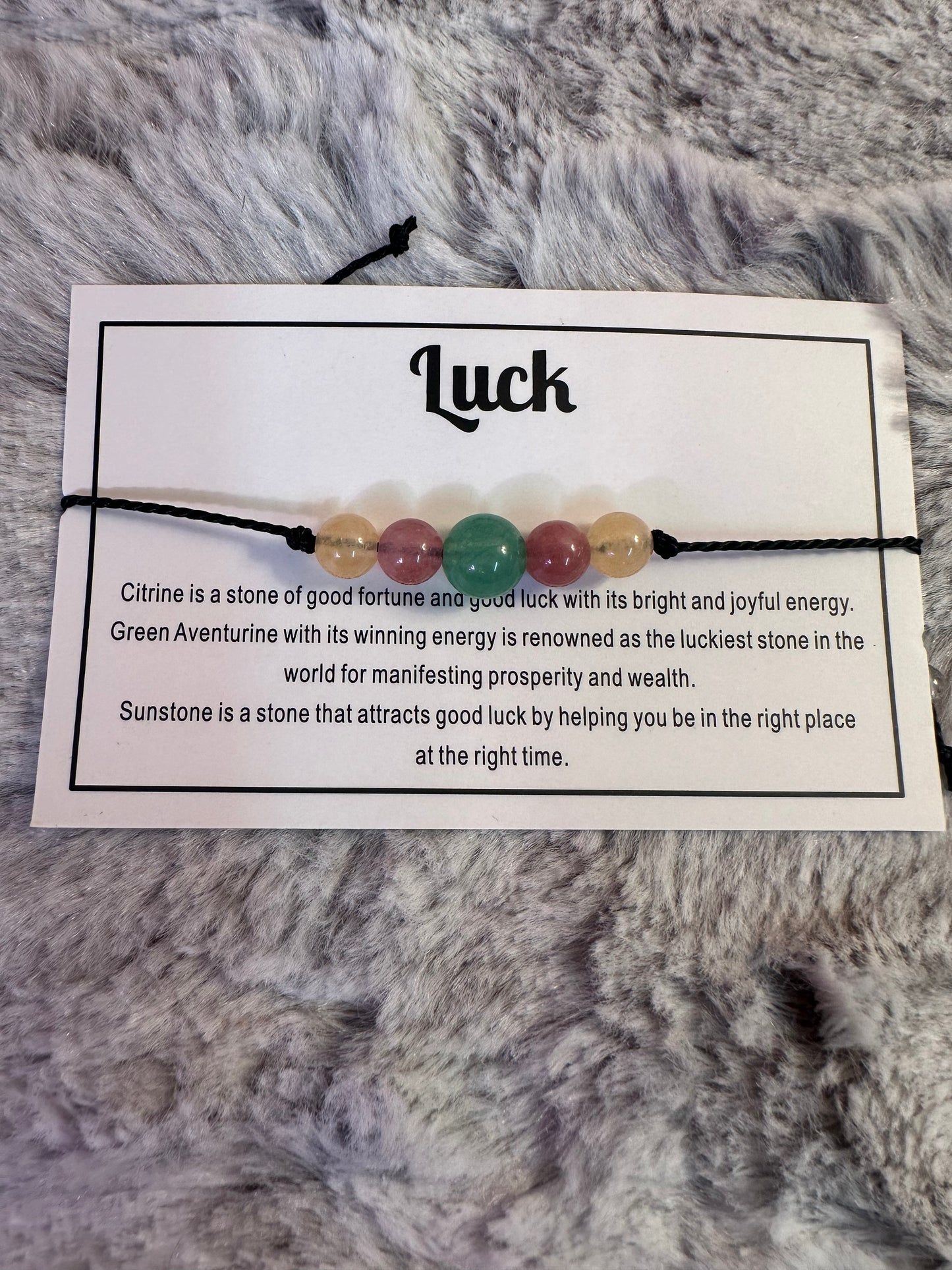 Luck Bracelet plus free stocking stuffer