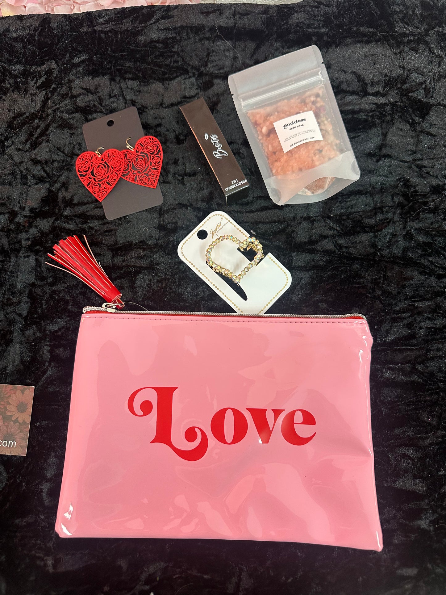 Red Goddess Self Care Spa Beauty Kit