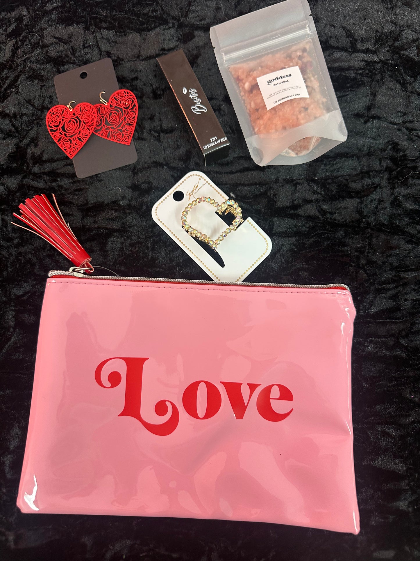Red Goddess Self Care Spa Beauty Kit