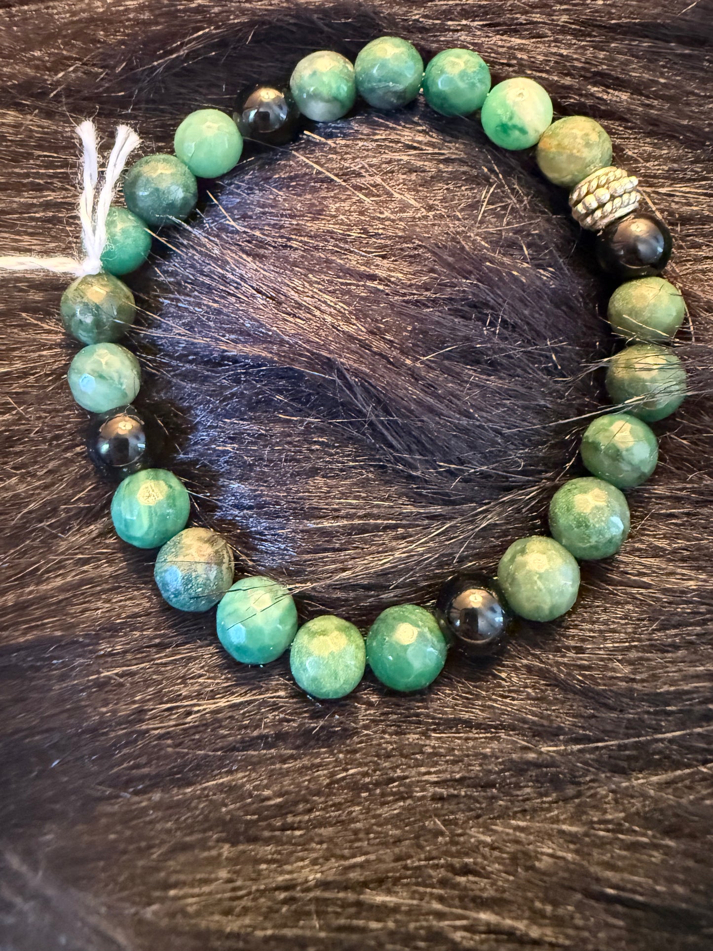 Malachite and black onyx