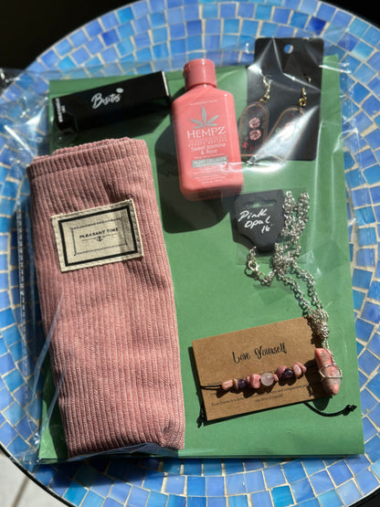 Pink Opalite Calming self beauty care kit