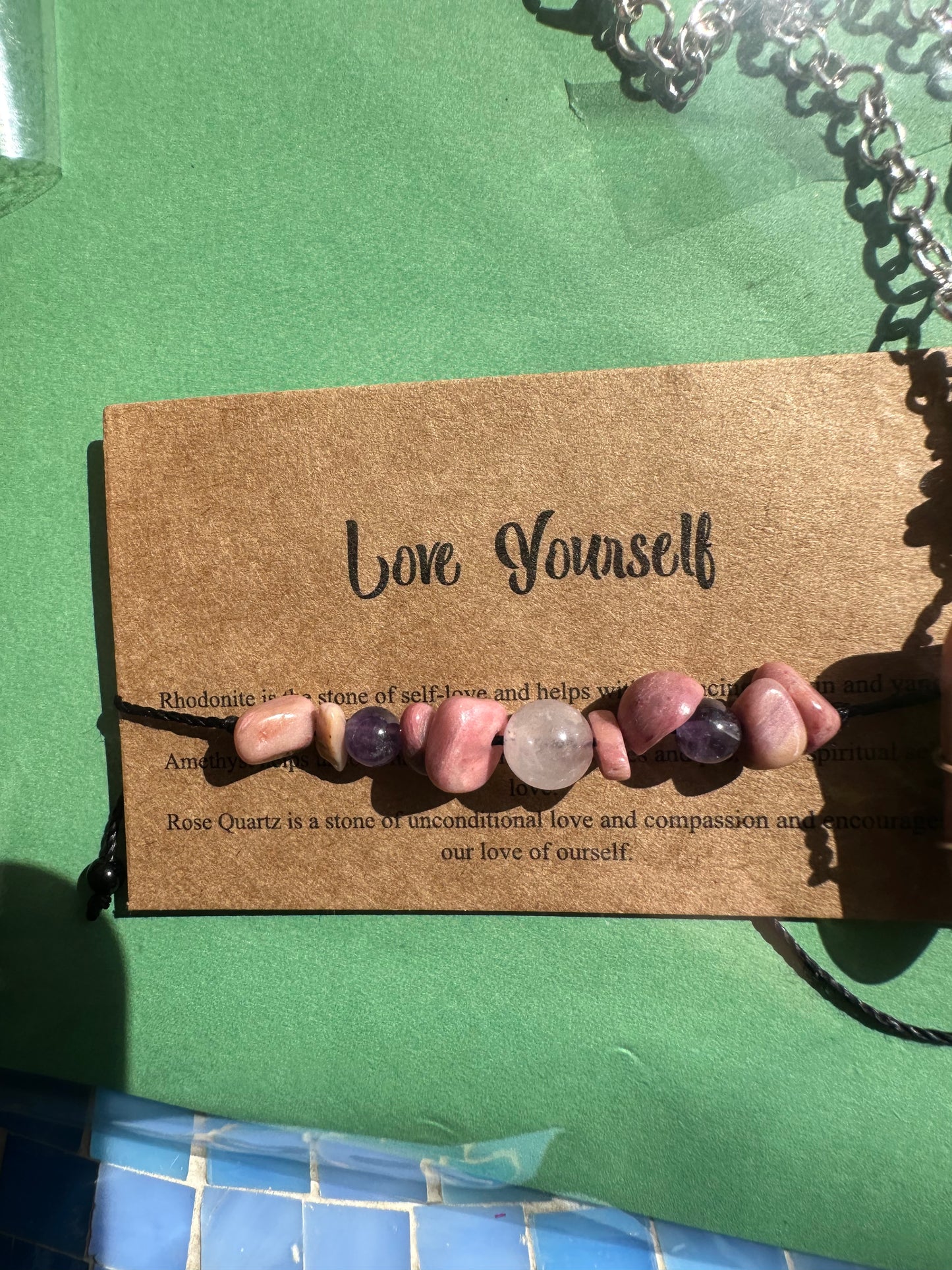 Pink Opalite Calming self beauty care kit