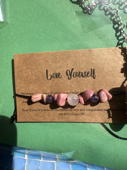 Pink Opalite Calming self beauty care kit