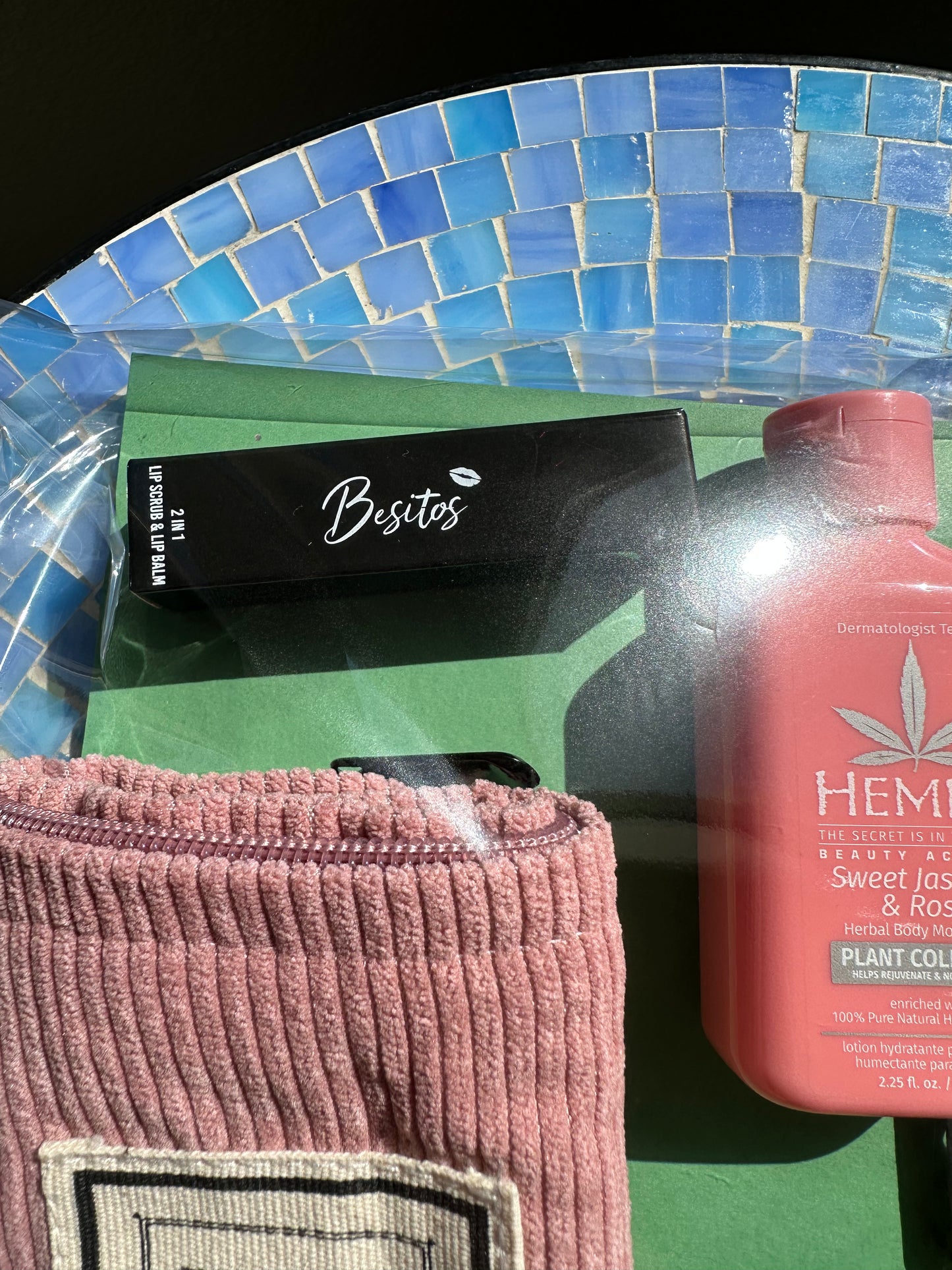 Pink Opalite Calming self beauty care kit