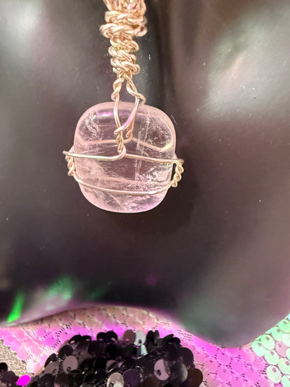 Clear Quartz Crystal pendant