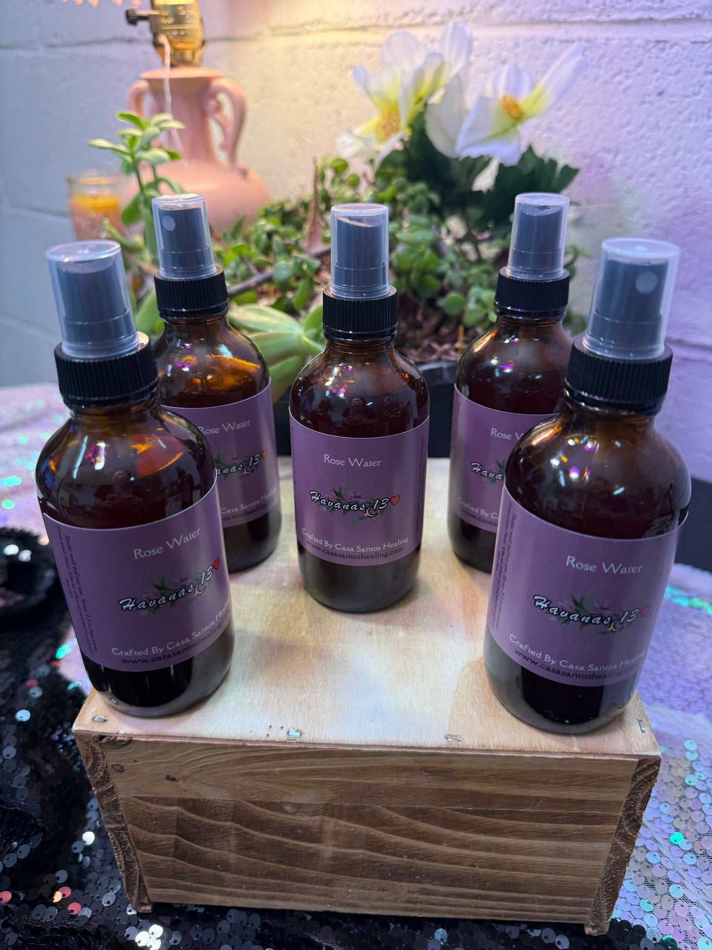 Havanas Rose Water  16 oz