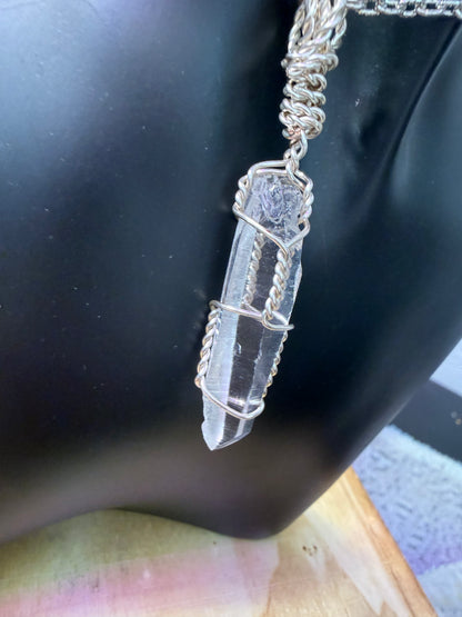Crystal Quartz Point Pendant