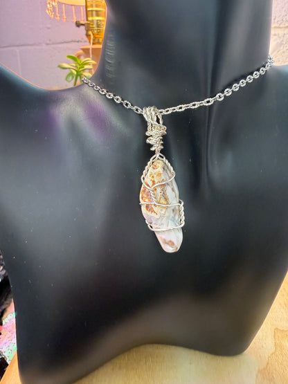 Ocean Jasper Crystal pendant