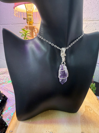 Amethyst Crystal pendant
