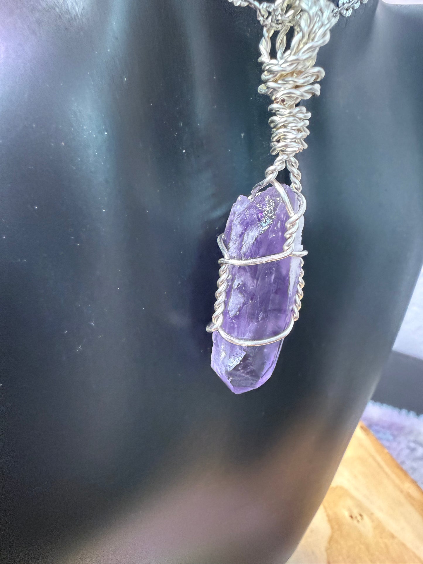 Amethyst Crystal pendant