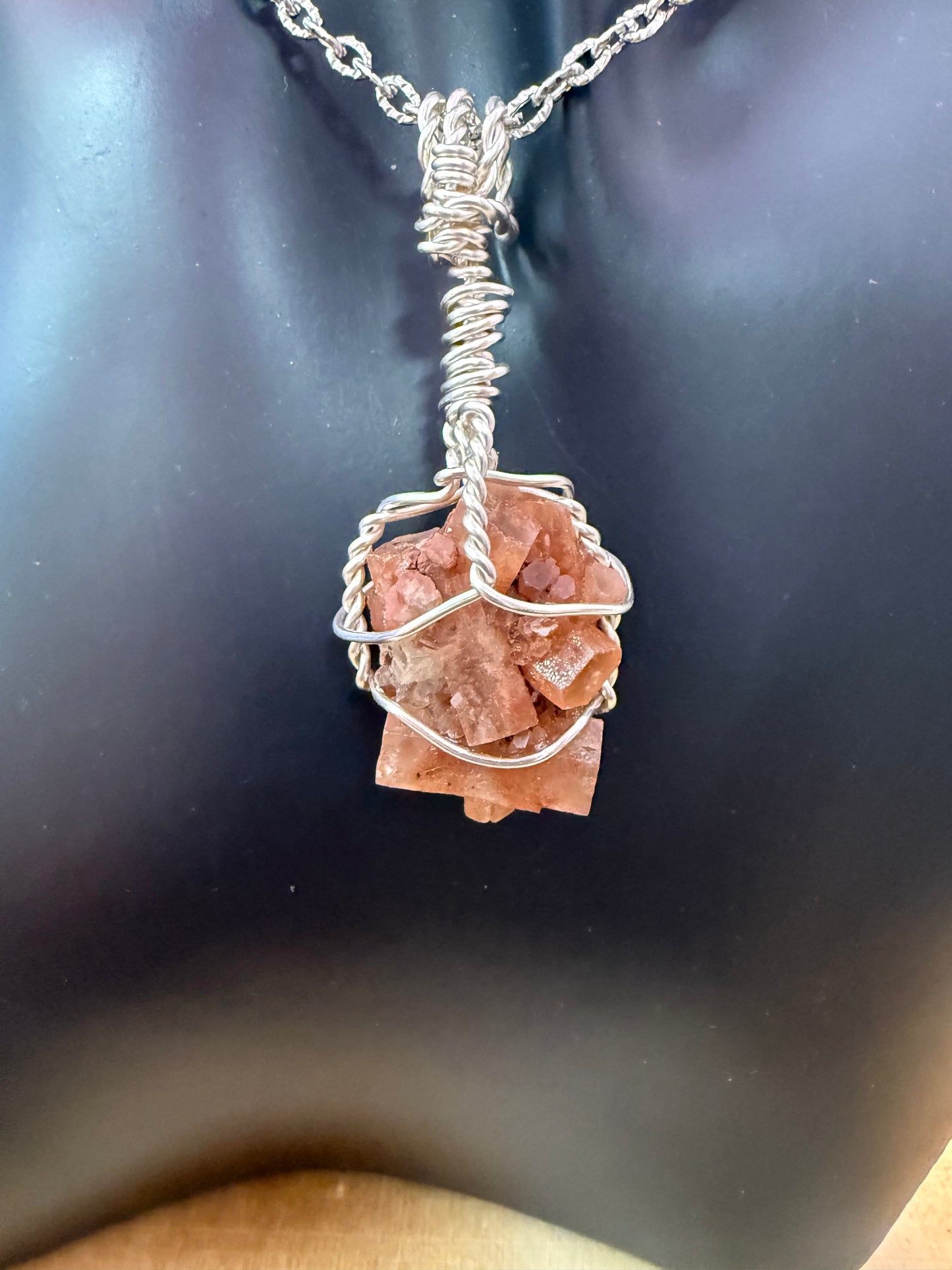 Aragonite Crystal pendant