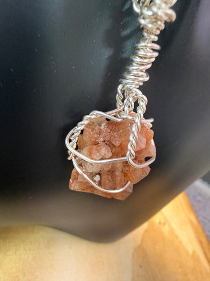 Aragonite Crystal pendant