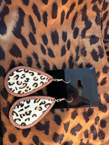 Animal print beauty self care kit