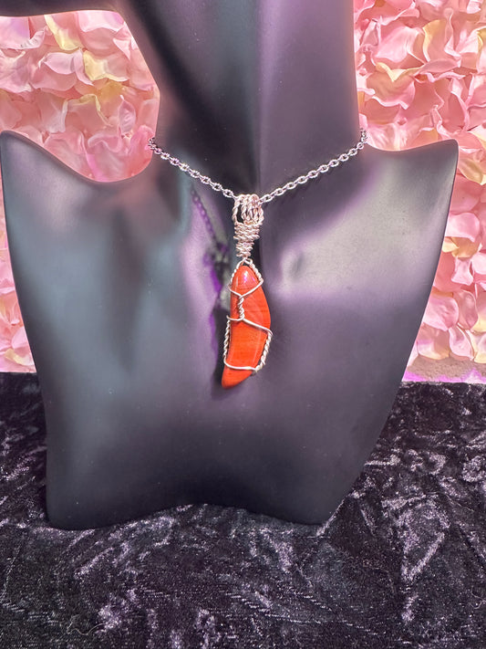 Carnelian Crystal pendant
